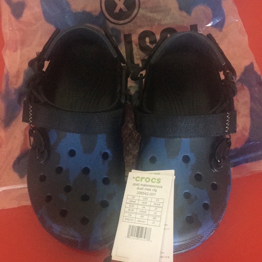 New With Tags Post Malone Crocs